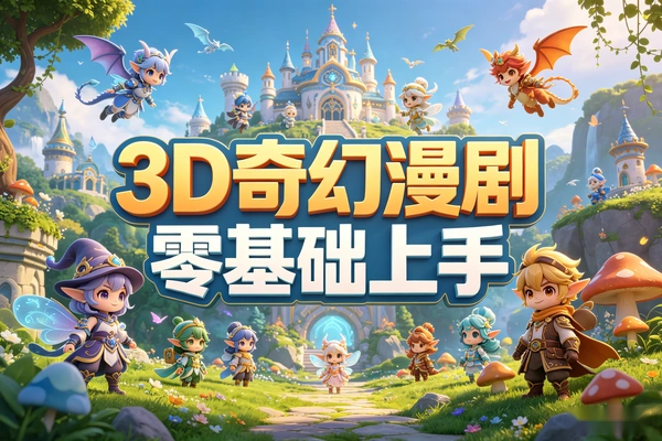3D奇幻漫剧零基础轻松上手