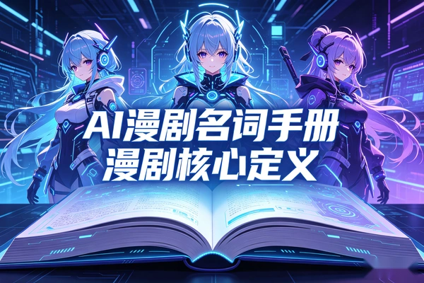 AI漫剧名词手册分清AI漫剧核心定义