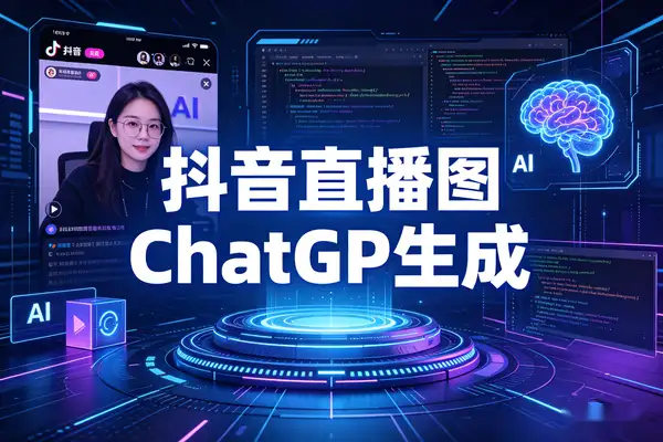 ChatGP生成抖音直播图