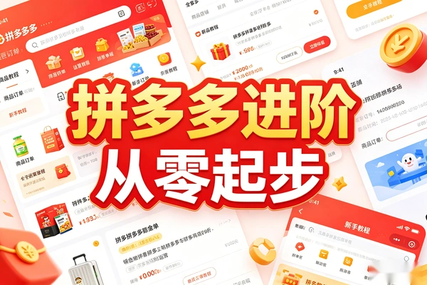 拼多多运营进阶系统课从零起步