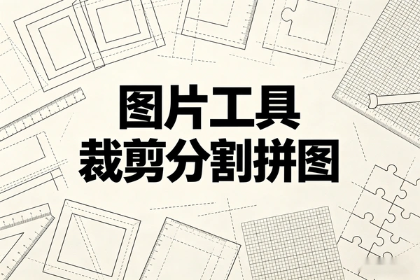 一站式图片工具：裁剪、分割与拼图