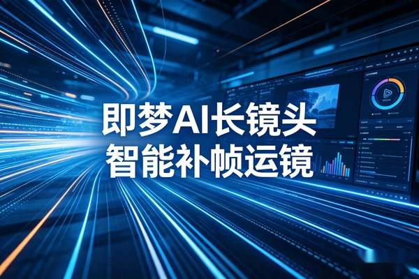 即梦AI长镜头大师课智能补帧绝妙运镜一键生成无缝丝滑大片