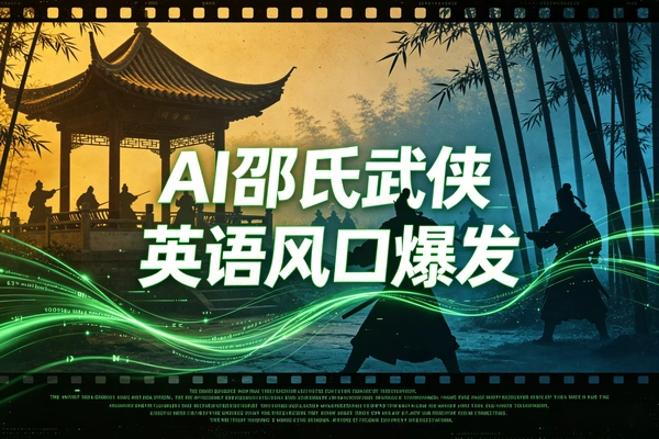 AI邵氏武侠英语风口爆发